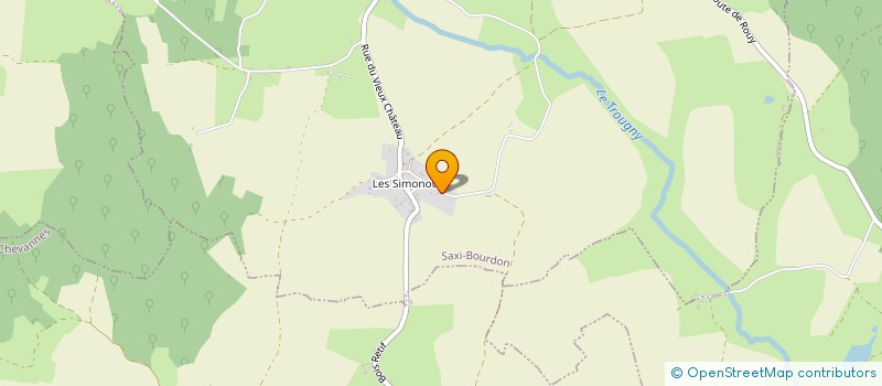 localisation de l'entreprise PRESTIGE TRAVAUX à SAXI-BOURDON