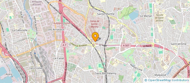 localisation de l'entreprise PRESTIGE VISION à MARSEILLE