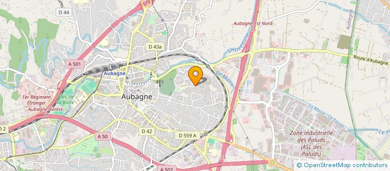 localisation de l'entreprise PRESTIGE VTC 13  AUBAGNE