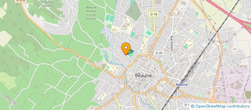 localisation de l'entreprise PRESTIGE VTC à BEAUNE