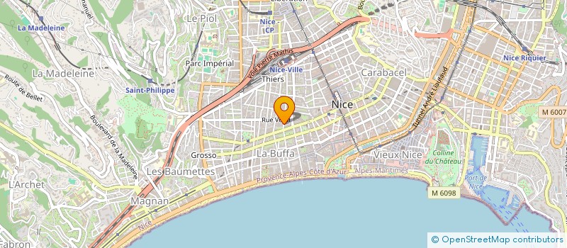 localisation de l'entreprise PRESTIGE VTC MOUBA à NICE