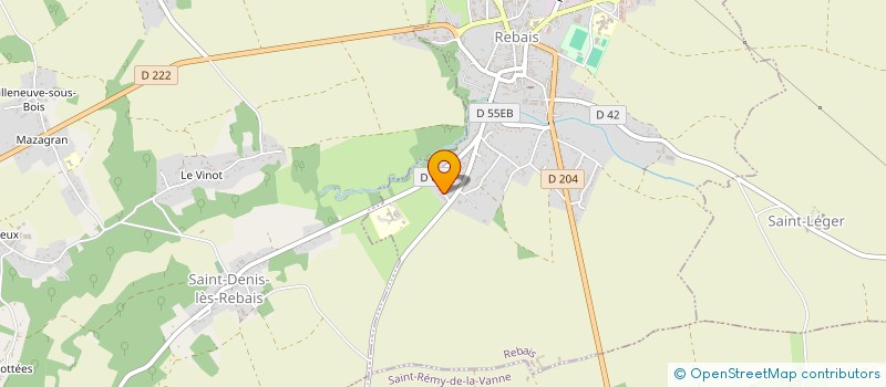 localisation de l'entreprise PRESTIGE VTC REBAIS  REBAIS