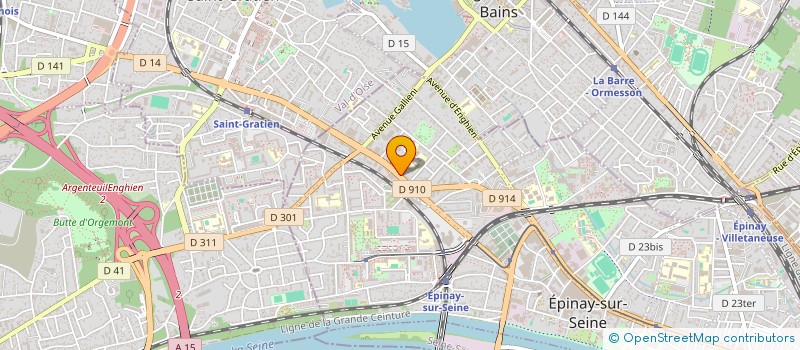 localisation de l'entreprise PRESTIGEL à EPINAY-SUR-SEINE