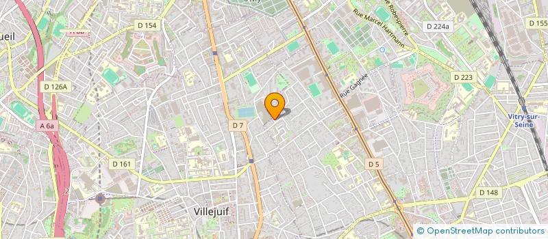 localisation de l'entreprise PRESTIGELOC  VITRY-SUR-SEINE