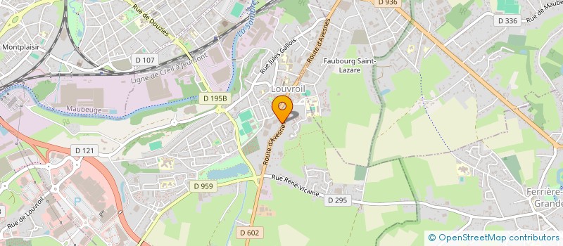 localisation de l'entreprise PRESTIGES CARS  LOUVROIL