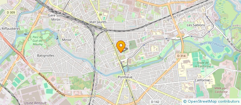 localisation de l'entreprise PRESTIGES MINOT  LE MANS