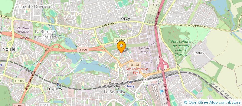 localisation de l'entreprise PRESTIGES SERVICES & DRIVE  TORCY