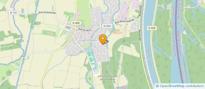 localisation de l'entreprise PRESTIGESTION  GERSTHEIM