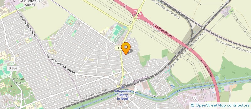 localisation de l'entreprise PRESTIGIA  MITRY-MORY