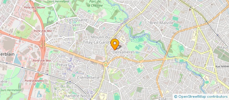 localisation de l'entreprise PRESTIGIO VTC à NANTES