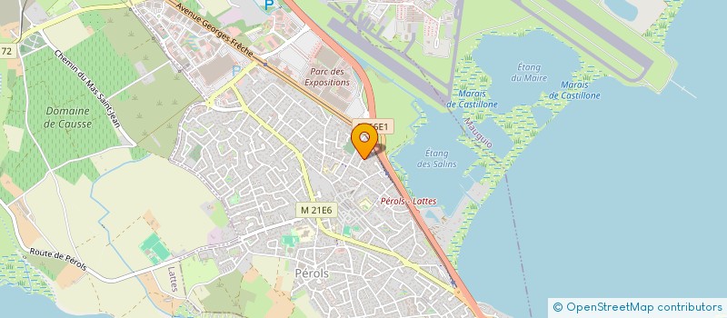 localisation de l'entreprise PRESTIGIOUS CARS  PEROLS