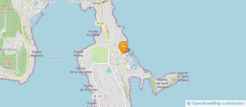 localisation de l'entreprise PRESTIGIOUS YACHTING  SAINT-JEAN-CAP-FERRAT