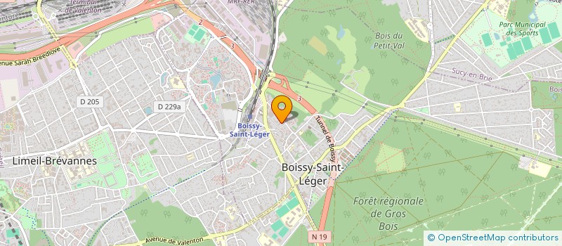 localisation de l'entreprise PRESTIHOME à BOISSY-SAINT-LEGER