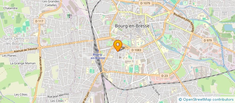 localisation de l'entreprise PRESTILOGE à BOURG-EN-BRESSE