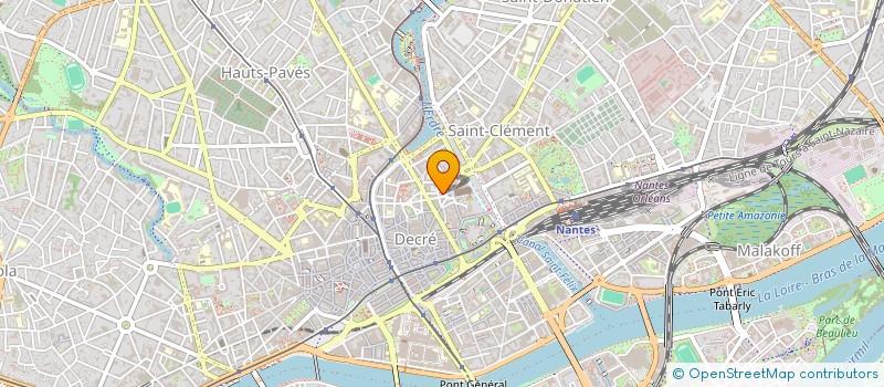localisation de l'entreprise PRESTILYS à NANTES