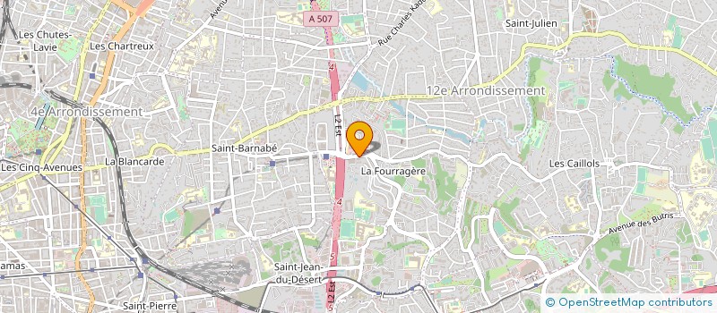 localisation de l'entreprise PRESTIM à MARSEILLE