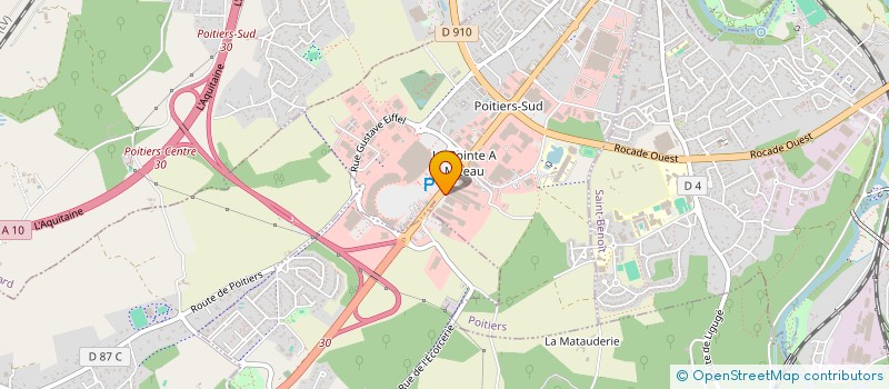 localisation de l'entreprise PRESTIOUEST à POITIERS