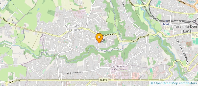 localisation de l'entreprise PRESTIPROD EVENEMENTS à SAINT-GENIS-LES-OLLIERES