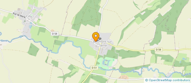 localisation de l'entreprise PRESTISHOW à BOSMONT-SUR-SERRE