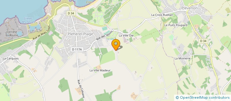 localisation de l'entreprise PRESTISOL à PLEVENON