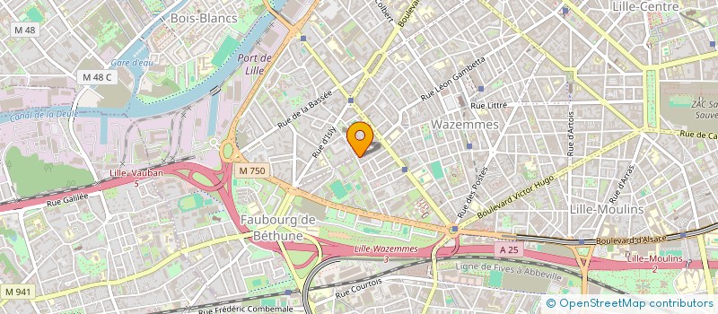 localisation de l'entreprise PRESTIUM BARBE  LILLE