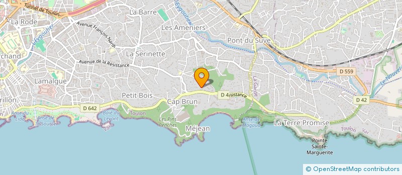 localisation de l'entreprise PRESTO  TOULON