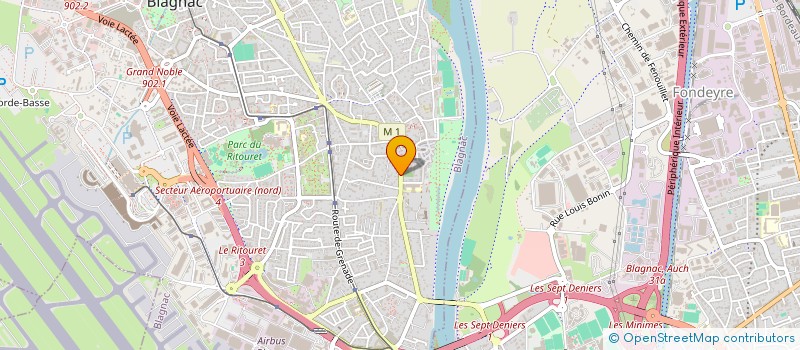 localisation de l'entreprise PRESTO KEBAB à BLAGNAC