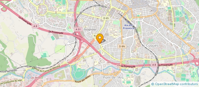 localisation de l'entreprise PRESTO PERMIS à AIX-EN-PROVENCE