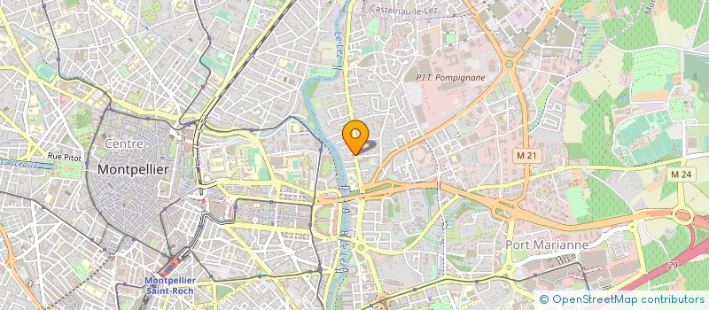 localisation de l'entreprise PRESTO PIZZA à MONTPELLIER