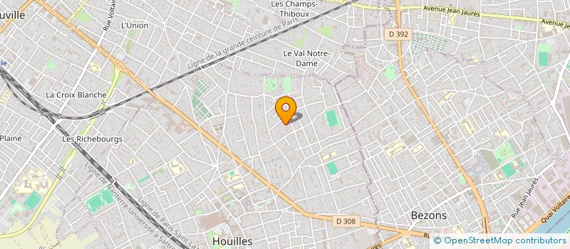 localisation de l'entreprise PRESTO PLUS à HOUILLES