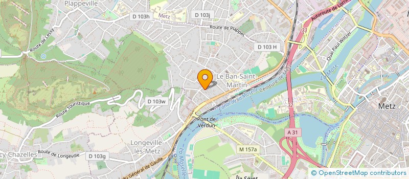 localisation de l'entreprise PRESTO SERVICE à LE BAN-SAINT-MARTIN