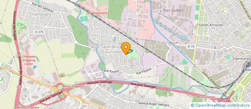 localisation de l'entreprise PRESTO SERVICES à SAINT-BRICE-COURCELLES