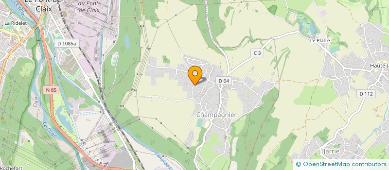 localisation de l'entreprise PRESTOBOIS à CHAMPAGNIER