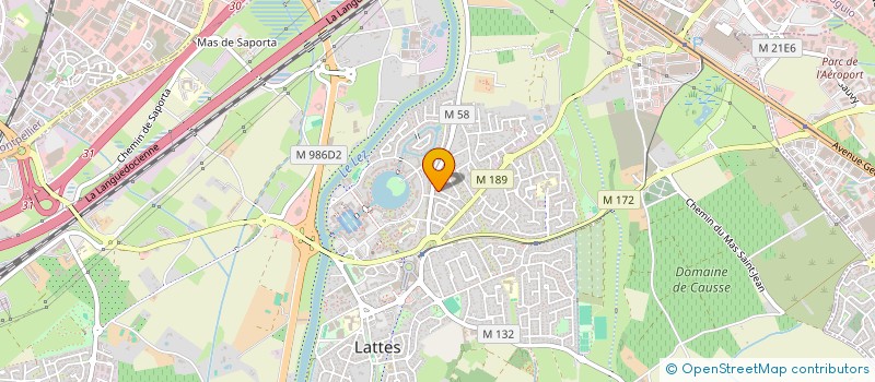 localisation de l'entreprise PRESTON INK à LATTES