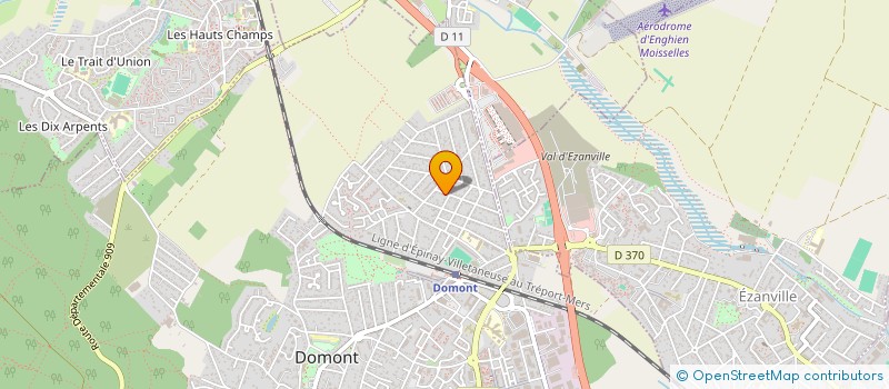 localisation de l'entreprise PRESTONE MG à DOMONT