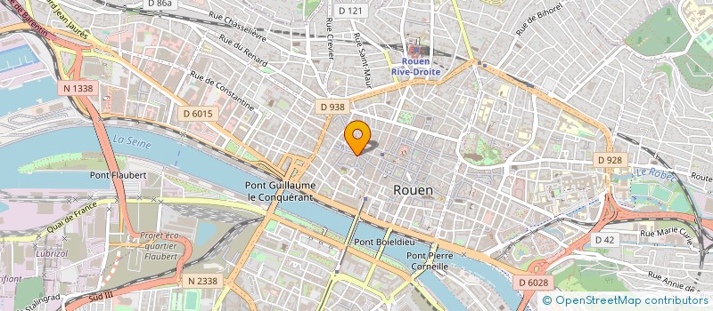 localisation de l'entreprise PRESTOR à ROUEN