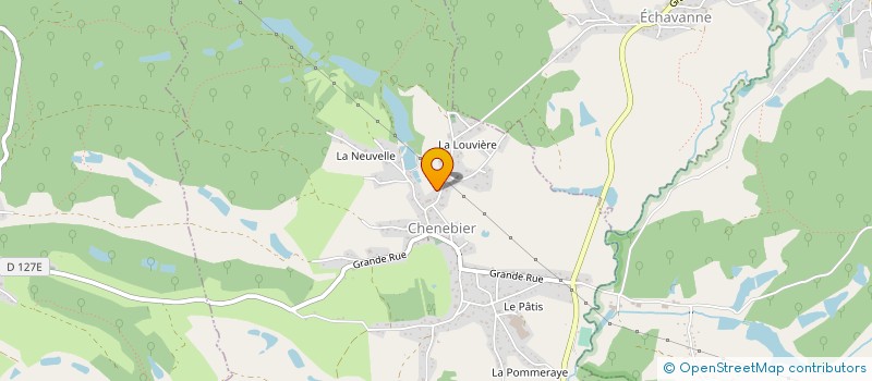 localisation de l'entreprise PRESTY LAVAG'AUTO DAM'S 90  CHENEBIER