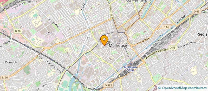 localisation de l'entreprise PRESTYFLOR  MULHOUSE