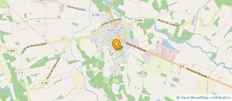 localisation de l'entreprise PRESTYSERV à MARCIAC