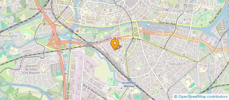 localisation de l'entreprise PRESVA  STRASBOURG