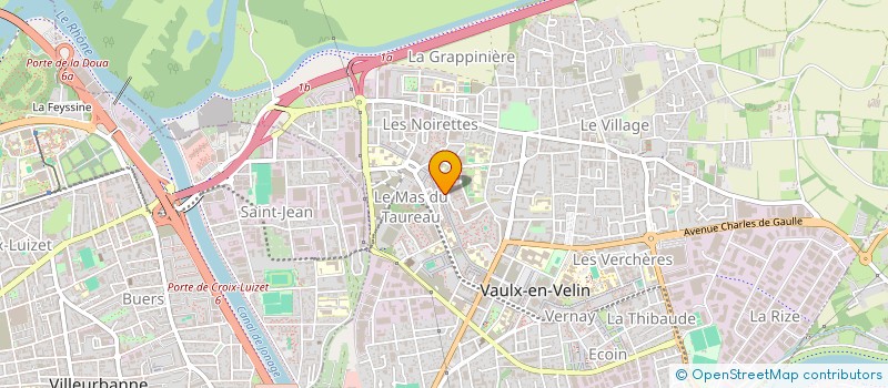 localisation de l'entreprise PRESYS à VAULX-EN-VELIN