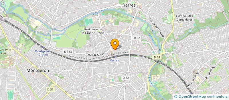 localisation de l'entreprise PRESZAN  YERRES