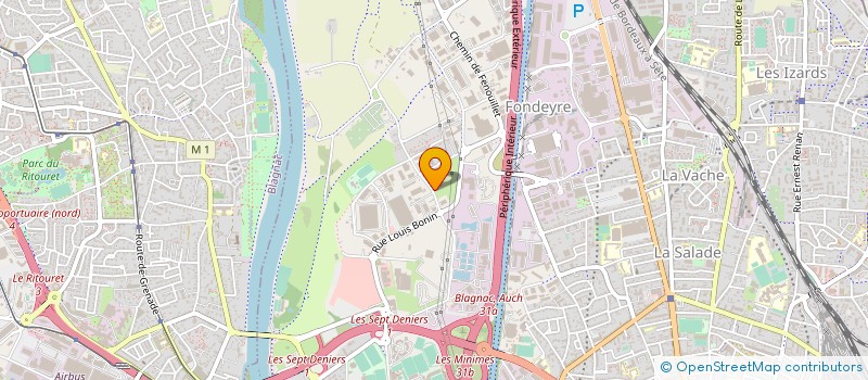 localisation de l'entreprise PRET A BRODER à TOULOUSE