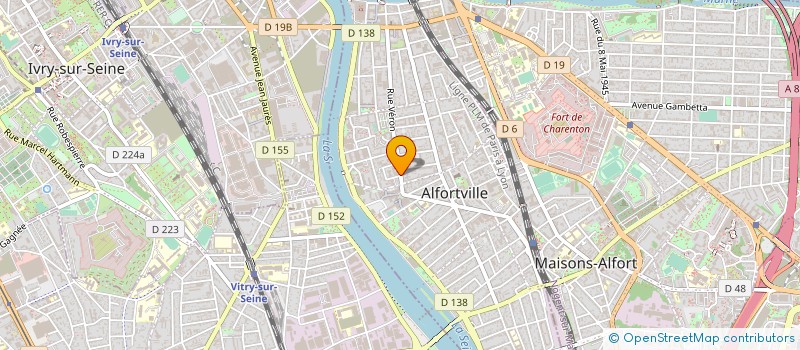 localisation de l'entreprise PRET A INVESTIR à ALFORTVILLE