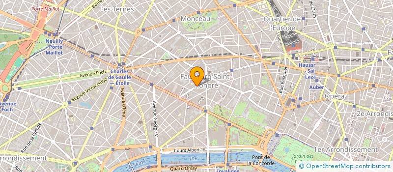 localisation de l'entreprise PRET A MANGER FONDS DE DOTATION  PARIS