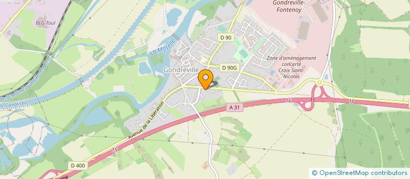 localisation de l'entreprise PRET A PARTIR LESAGE  GONDREVILLE