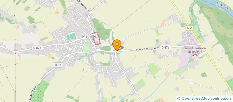 localisation de l'entreprise PRET A POSER à MERVILLE