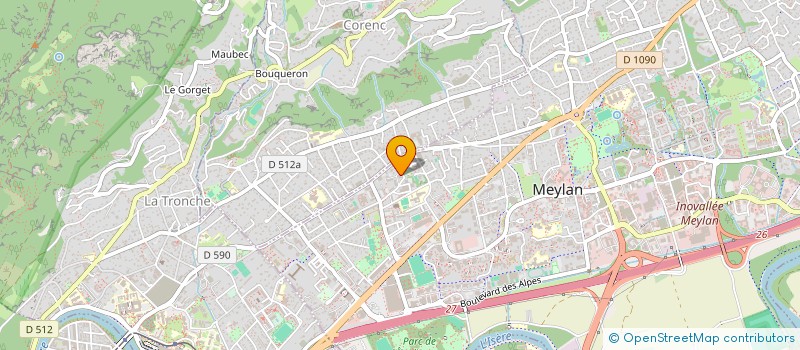 localisation de l'entreprise PRET D'OBJETS A MEYLAN  MEYLAN