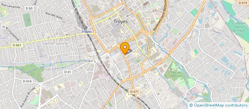 localisation de l'entreprise PRET IMMO à TROYES