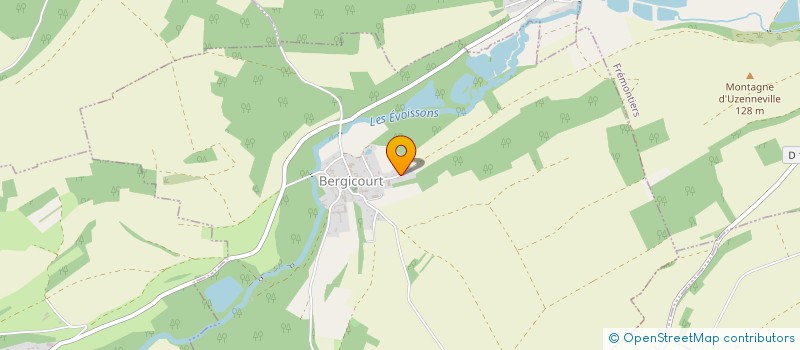 localisation de l'entreprise PRET SERVICE à BERGICOURT